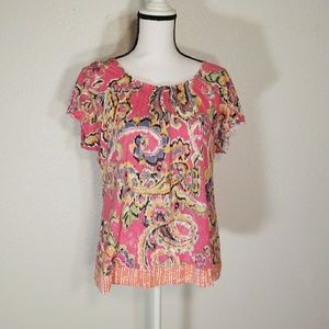 Spring  pastels t shirt blouse top